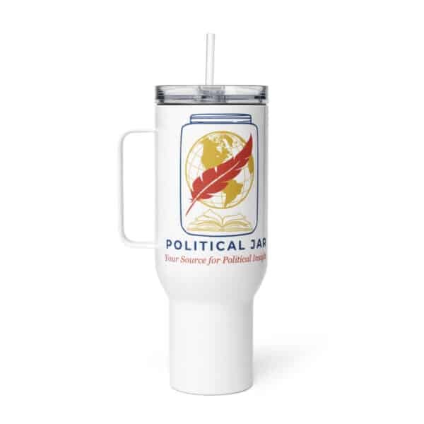 Political Jar Travel Mug with handle